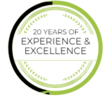 20 Years Of Experience and Excellence